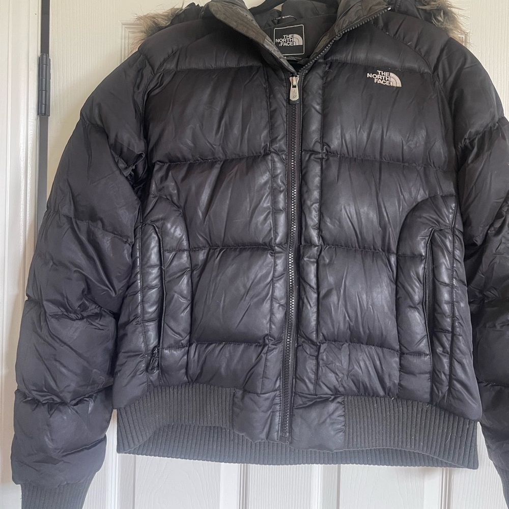 North face puffer jacket 550